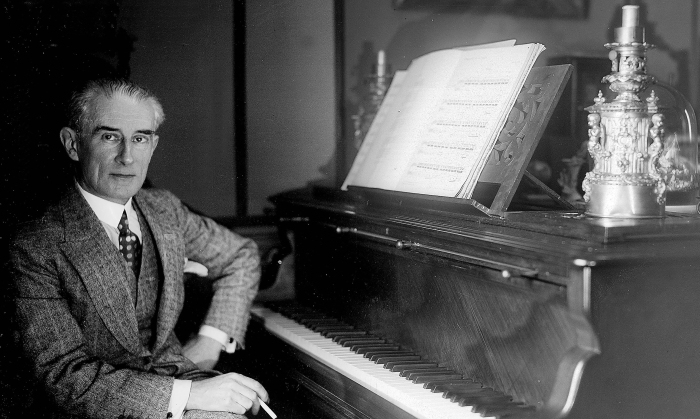Maurice Ravel (1875-1937), French composer. LIP-16